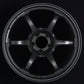 Advan RG-D2 15x5 +45 4-100 Semi Gloss Black Wheel