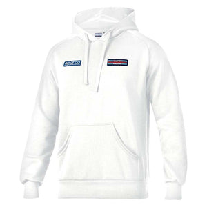 Sparco Hoodie Martini Stripes XXL - White
