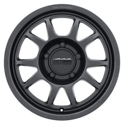 Method MR702 17x8.5 0mm Offset 5x5 71.5mm CB Matte Black Wheel