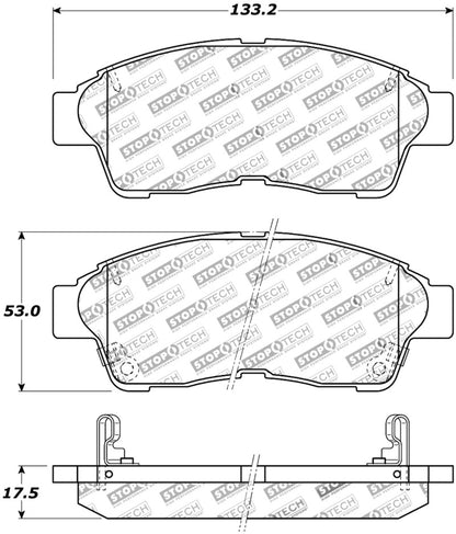 StopTech Performance Brake Pads