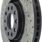 StopTech 01-06 Audi All Road / 05-09 A4/A4 Quattro / 6/99-04 A6 Quattro Drilled Right Front Rotor