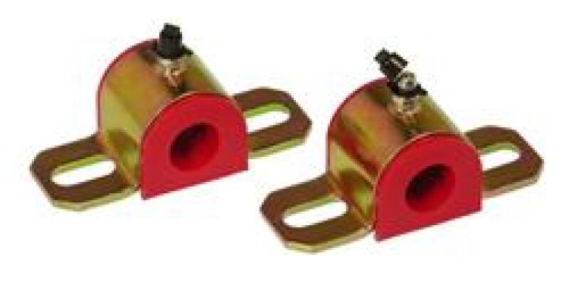 Prothane Universal Greasable Sway Bar Bushings - 29MM - Type B Bracket - Red