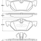 StopTech Street Touring Brake Pads