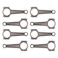 Manley Chevrolet LS Pro Series I-Beam Connecting Rod - 6.100in L - 1.8885in Journal Size (Set of 8)