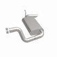 BRExhaust 18-25 Jeep Wrangler 2.0L Direct-Fit Replacement Rear Muffler Kit