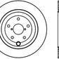 StopTech 08+ Subaru STI (Will Not Fit 05-07) Slotted & Drilled Sport Brake Rotor