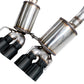 AWE Tuning C6 Chevrolet Corvette Z06/ZR1 Touring Edition Axle-Back Exhaust w/ Diamond Black Tips