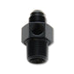 Vibrant -8AN Male to 3/8in NPT Male Union Adapter Fitting w/ 1/8in NPT Port