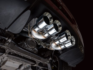 AWE Tuning 05-07 C6 Chevrolet Corvette 6.0L Track Edition Axle-Back Exhaust w/ Chrome Silver Tips