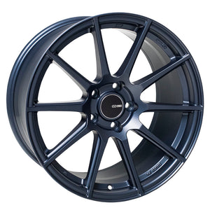 Enkei TS10 18x9.5 35mm Offset 5x114.3 Bolt Pattern 72.6mm Bore Dia Matte Blue Wheel (MOQ 40)