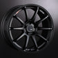SSR GTV02 18x8.5 5x114.3 40mm Offset Flat Black Wheel 05-07 STI / 11+ tC