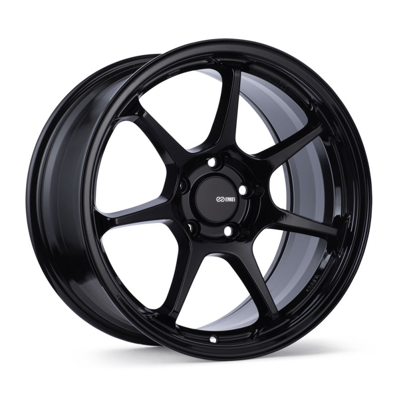 Enkei TS-7 18x9.5 5x120 45mm Offset 72.6mm Bore Gloss Black Wheel