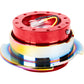 NRG Quick Release Gen 2.5 - Red Body / Neochrome Ring