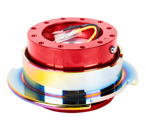 NRG Quick Release Gen 2.5 - Red Body / Neochrome Ring