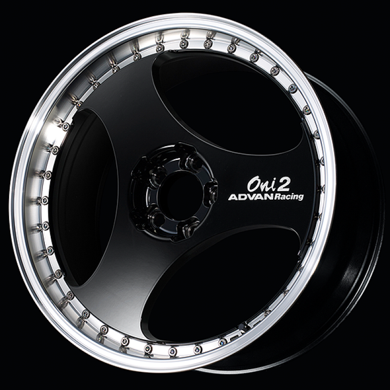 Advan ONI2 Progressive 20x9.5 / +37 Offset / 5-114.3 / 73mm Bore / Machining & Racing Gloss Black