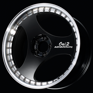 Advan ONI2 Progressive 20x10.5 / +20 Offset / 5-114.3 / 73mm Bore / Machining & Racing Gloss Black