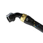 GReddy AN06 60 DEGREE HOSE END SWIVEL BLACK/GOLD ANODIZED