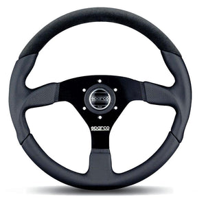 Sparco Steering Wheel L505 Lap 5 Blk/Blk/Blk