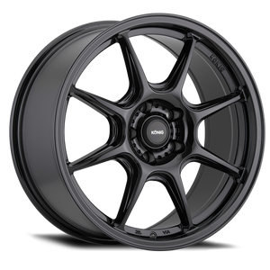 Konig Lockout 15x7 4x100 ET38 Gloss Black