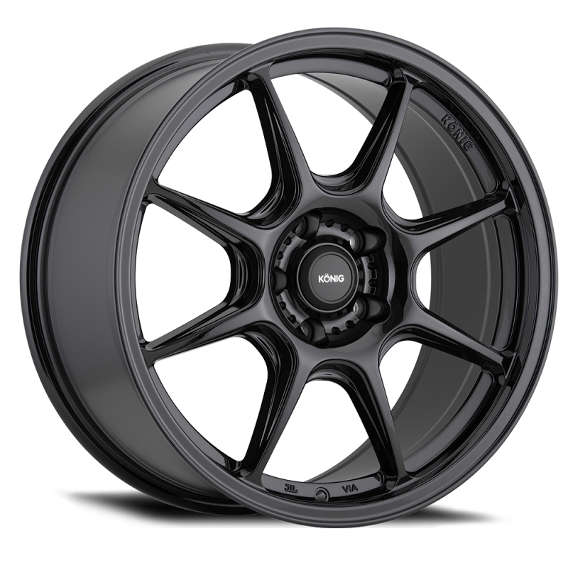 Konig Lockout 18x8.5 5x112 ET43 Gloss Black