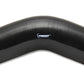 Vibrant 4 Ply Reinforced Silicone Elbow Connector - 3.25in I.D. - 45 deg. Elbow (BLACK)