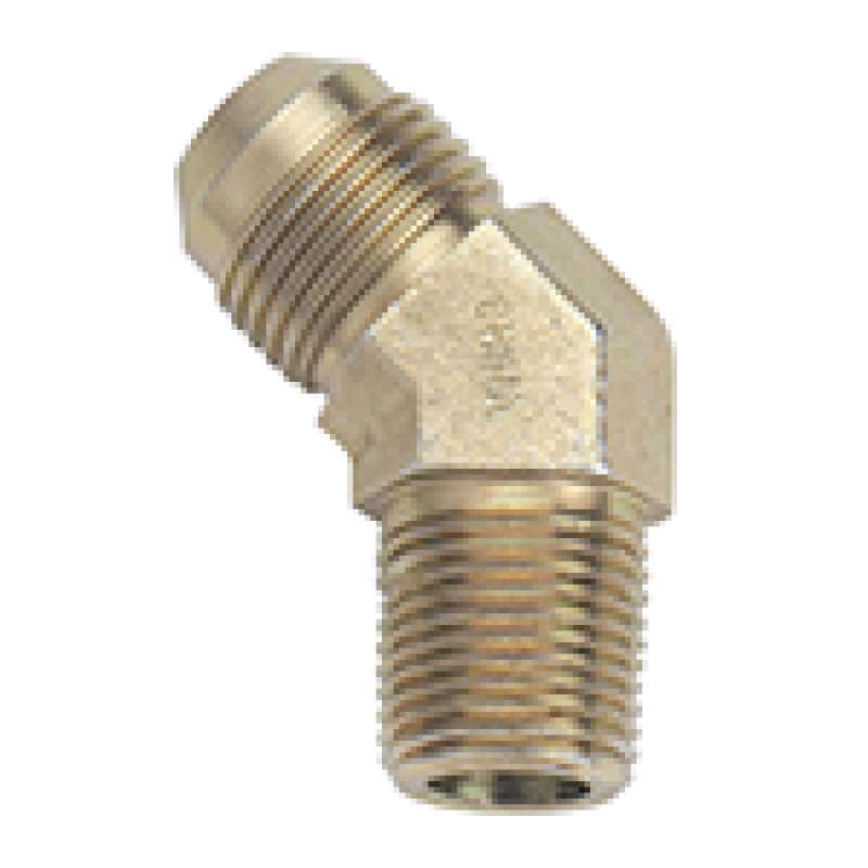 Fragola -6AN x 1/4 NPT 45 Degree Adapter - Steel