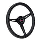 NRG Aluminum Steering Wheel 330mm - Extra Light - Ergonomic Grip - Anadized Black