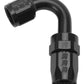 Russell Performance -10 AN Black 120 Degree Full Flow Swivel Hose End