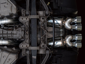 AWE Tuning C6 Chevrolet Corvette Z06/ZR1 Touring Edition Axle-Back Exhaust w/ Chrome Silver Tips