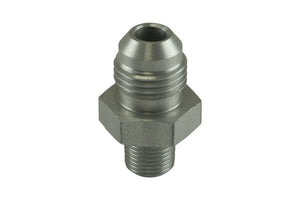 Turbosmart -6AN Flare to 1/8 NPT Male Straight - Clear