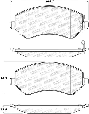 StopTech Street Brake Pads