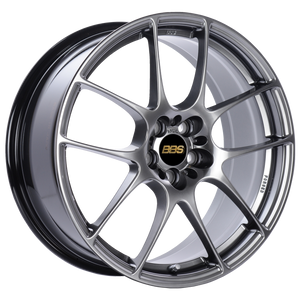 BBS RF 18x8 5x100 ET45 Diamond Black Wheel -70mm PFS/Clip Required