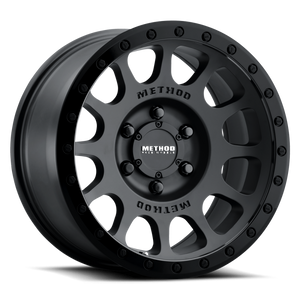 Method MR305 NV 18x9 +18mm Offset 8x6.5 130.81mm CB Double Black Wheel