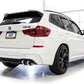 AWE Tuning 20-25 BMW X3 M/M Comp (F97) AWD SwitchPath Axle-Back Exhaust - Chrome Silver Tips