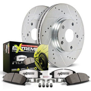 Power Stop 03-06 Pontiac Vibe Rear Z26 Street Warrior Brake Kit