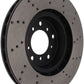 StopTech 01-06 BMW M3 Drilled Right Front Rotor