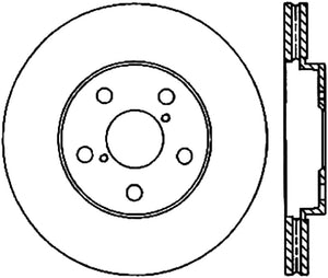 StopTech 06-09 Lexus IS350 / 07-08 GS350 2WD Drilled Left Front Rotor