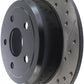 StopTech Power Slot 07-13 Jeep Wrangler Rear Left Drilled & Slotted Rotor