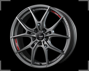 Gram Lights 57FXZ Overseas 19x10.5 +20 5-114.3 Matte Graphite w/Machining Wheel