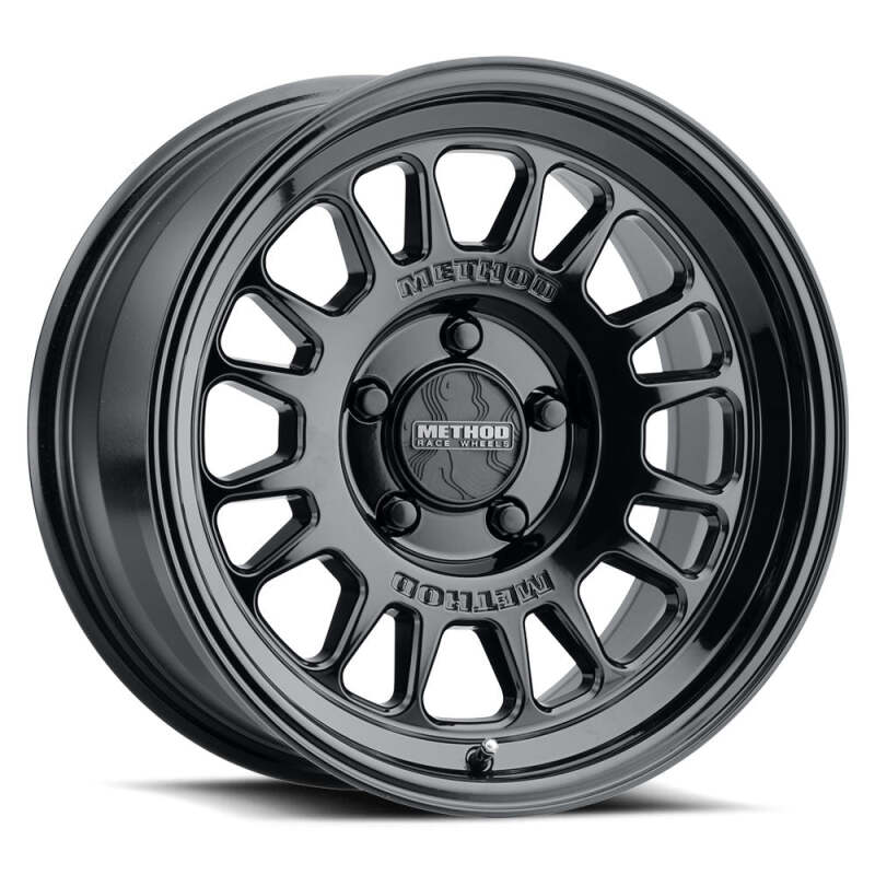 Method MR318 17x8.5 0mm Offset 8x6.5 130.81mm CB Gloss Black