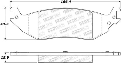 StopTech Street Brake Pads