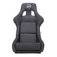 NRG FRP Bucket Seat Black - X Large