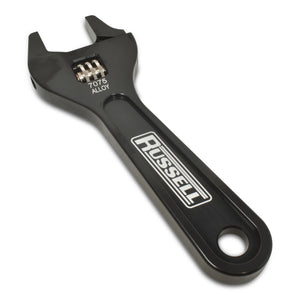 Russell Adjustable End Wrench Black