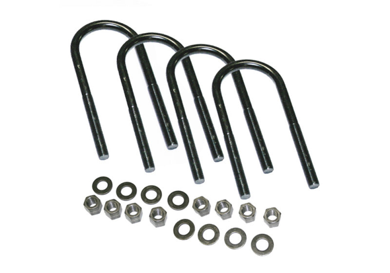 Superlift U-Bolt 4 Pack 5/8x3-1/8x12 Round w/ Hardware