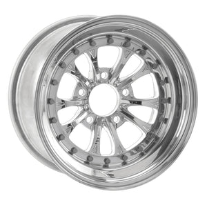 Weld Vitesse 15x8 / 5x4.75 BP / 4.5in. BS Polished Wheel - Non-Beadlock