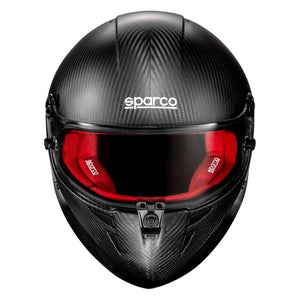 SPARCO Stealth RF Carbon Helmet - Medium/Large - Red
