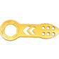 NRG Universal Front Tow Hook - Gold Dip