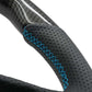 NRG 12-23 Toyota Tacoma OEM Plus Carbon Fiber Steering Wheel w/ Blue Stitch & Red Center Mark