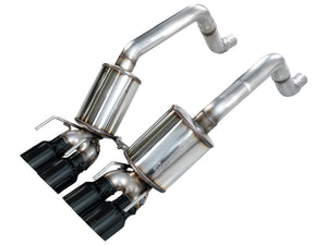 AWE Tuning 05-07 C6 Chevrolet Corvette 6.0L Touring Edition Axle-Back Exhaust w/ Diamond Black Tips