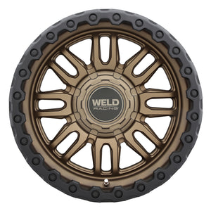Weld Off-Road Swift 17x9in - 8x180 BP - ET-12 - 124.3mm CB - Satin Bronze Wheel & Black Ring